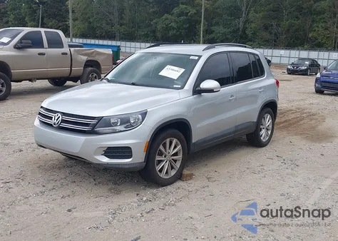 2017 Volkswagen Tiguan 2.0T/2.0T S from USA, damaged, VIN WVGAV7AX9HK042981
